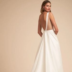 FREE SHIPPING BHLDN Jenny Yoo Octavia Wedding Gown